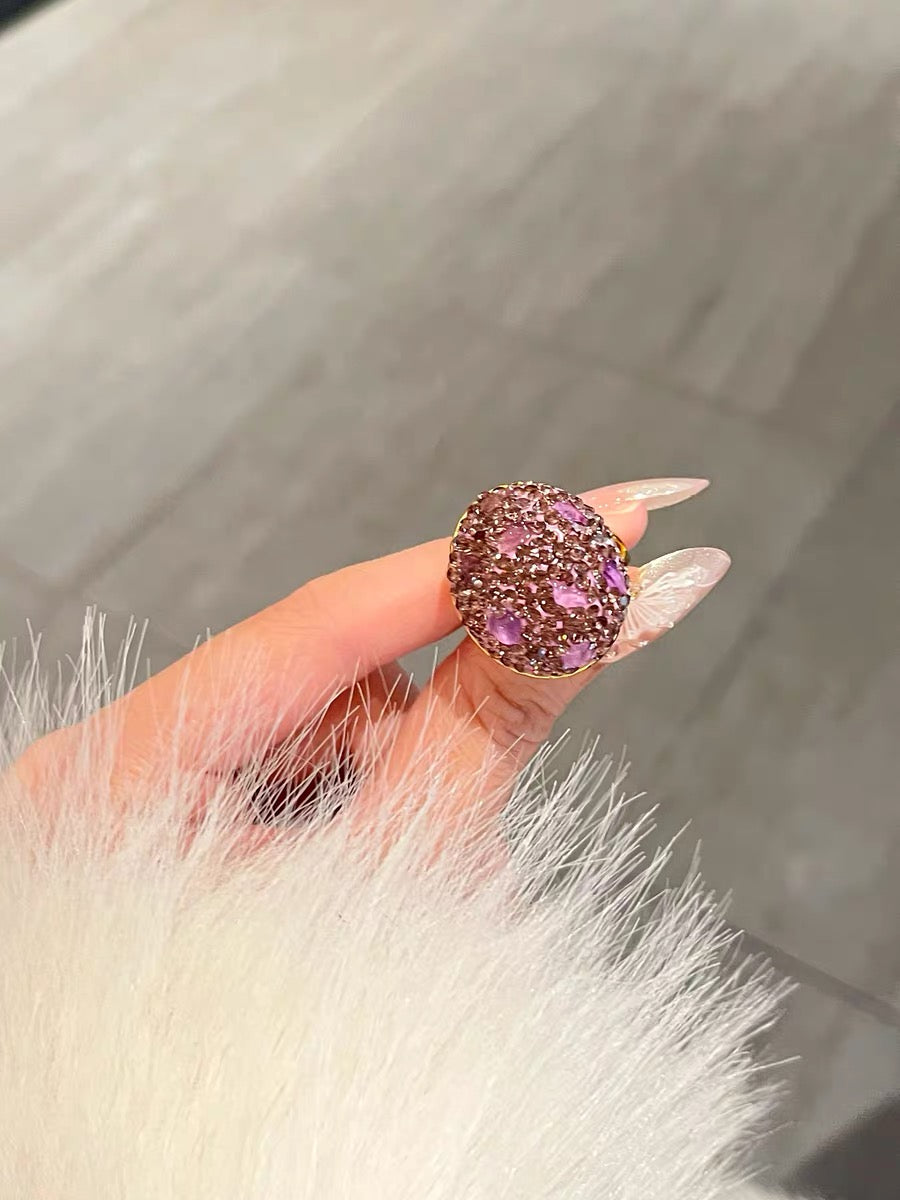 Luxury Crystal Pavé & Stone Statement Rings